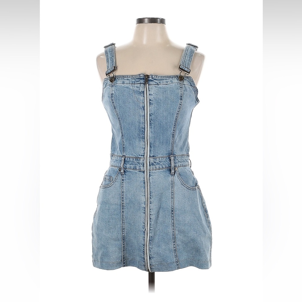 Pistola Light Blue Denim Mini Dress L fits like M